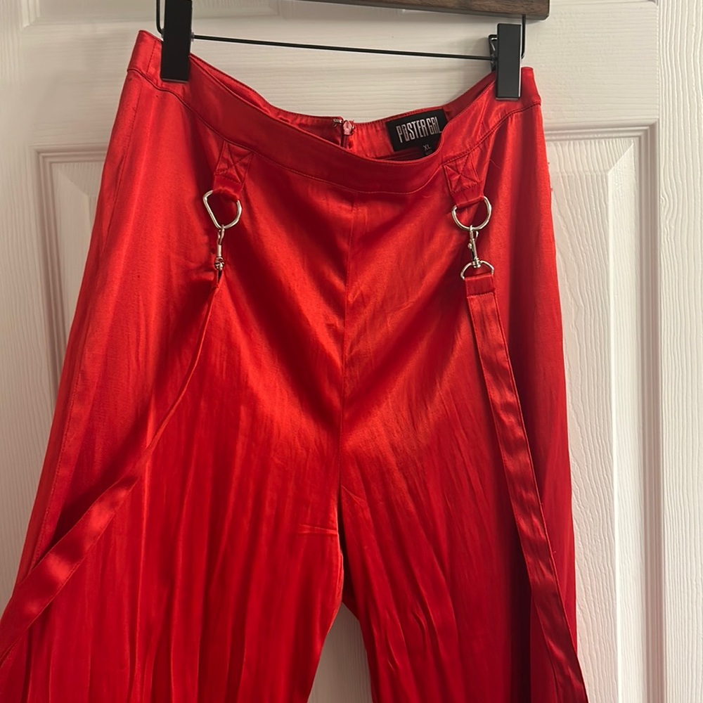 Poster Grl XL Red Pants Dolls Kill